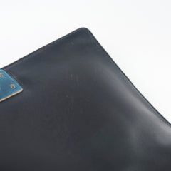 Chanel Enchained Boy Calfskin/Tweed Black