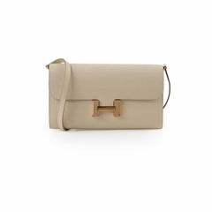 Hermes Constance To Go Craie Rose Gold-  U Stamp