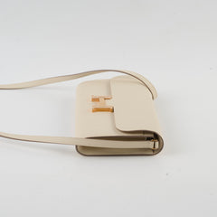 Hermes Constance To Go Craie Rose Gold-  U Stamp