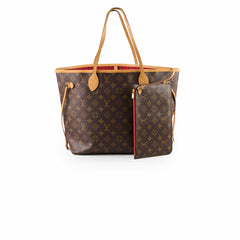 Louis Vuitton Neverfull MM Monogram (with pouch)