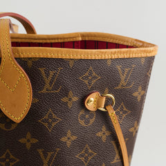 Louis Vuitton Neverfull MM Monogram (with pouch)