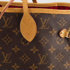 Louis Vuitton Neverfull MM Monogram (with pouch)