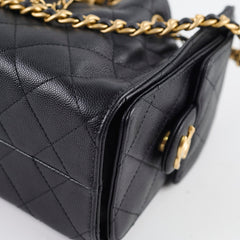 Chanel Mini 25 Caviar GHW Black (2025)