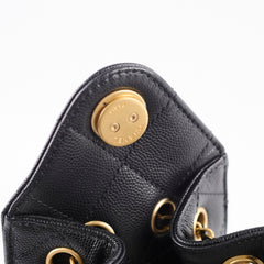 Chanel Mini 25 Caviar GHW Black (2025)