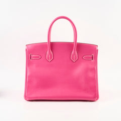 Hermes Birkin 30 Rose Tyrien/ Ruby Candy Collection [O]