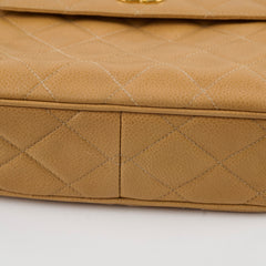 Chanel Vintage Beige Camera Bag GHW