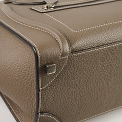 Celine Micro Luggage in Souris