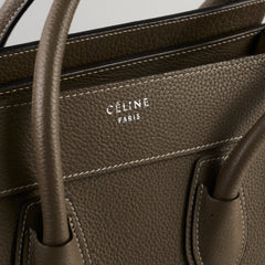 Celine Micro Luggage in Souris