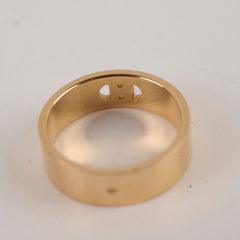 Hermes H D'Ancre Ring Rose Gold Size 50