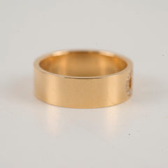 Hermes H D'Ancre Ring Rose Gold Size 50