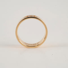 Hermes H D'Ancre Ring Rose Gold Size 50