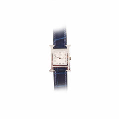 Hermes Heure H Watch Blue Mother of Pearl Watch