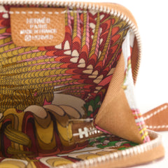 Hermes Silk'In Compact Wallet Gold - A stamp