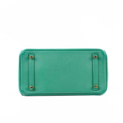 Hermes Birkin 30 Vert Vertigo GHW Evercolor C Stamp