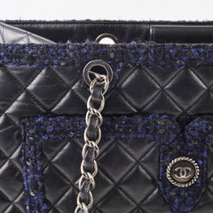 Chanel Calfskin Tweed Large Tote Bag