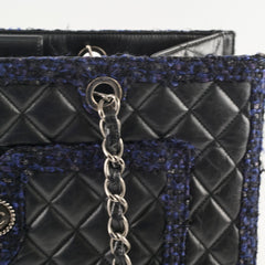 Chanel Calfskin Tweed Large Tote Bag