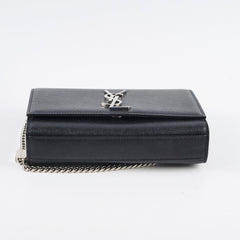 Saint Laurent Kate Chain Black