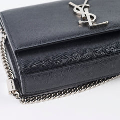Saint Laurent Kate Chain Black
