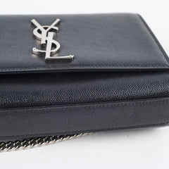 Saint Laurent Kate Chain Black