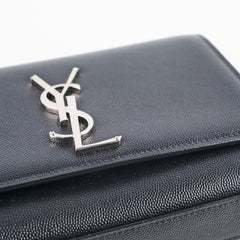 Saint Laurent Kate Chain Black