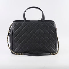 Chanel Business Affinity Tote Bag Black Caviar