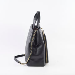 Chanel Business Affinity Tote Bag Black Caviar