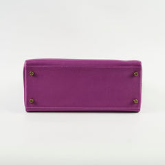 Hermes Kelly 28 Anemone Evercolor GHW D Stamp