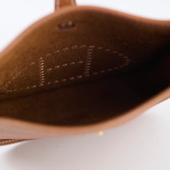 Hermes Mini Evelyne Clemence Gold W Stamp