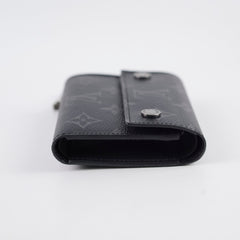 Louis Vuitton Rivets Chain Wallet Monogram Eclipse