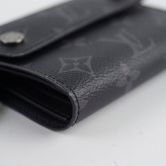 Louis Vuitton Rivets Chain Wallet Monogram Eclipse