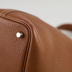 Hermes Picotin 18 Gold PHW A Stamp