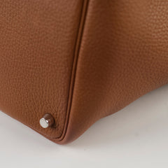 Hermes Picotin 18 Gold PHW A Stamp