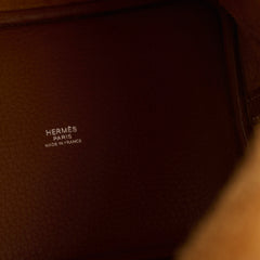 Hermes Picotin 18 Gold PHW A Stamp