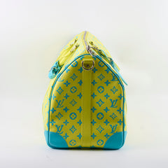 Louis Vuitton Monogram Neon Color Keepall Bandouliere 50 Bag