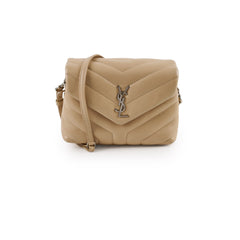 Saint Laurent Toy Lou Lou Beige SHW