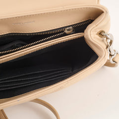 Saint Laurent Toy Lou Lou Beige SHW