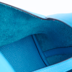 Hermes Picotin Lock 22 Eclat Blue frida/Rose mexico Y Stamp