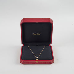 Cartier C De Cartier Diamond Necklace Pink Gold