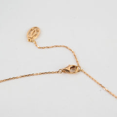 Cartier C De Cartier Diamond Necklace Pink Gold