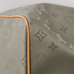 Louis Vuitton Monogram Titanium Keepall Bandoulière 50 Limited Edition
