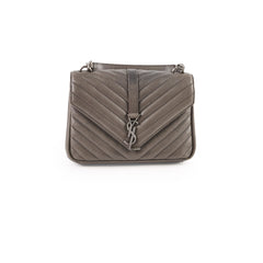 Saint Laurent Medium College Bag Dark Grey