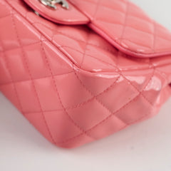 Chanel Mini Square Flap Patent Pink
