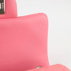 Chanel Mini Square Flap Patent Pink