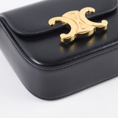 Celine Mini Claude Triomphe Black