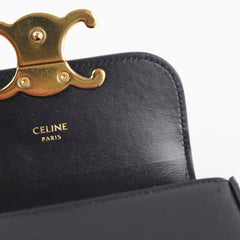 Celine Mini Claude Triomphe Black