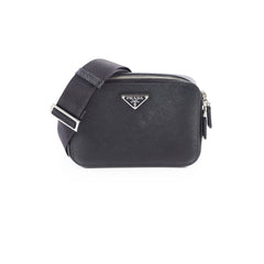 Prada Brisque Saffiano Crossbody Black