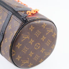 Louis Vuitton Solar Ray Papillon Monogram Messenger with Orange Chain Strap
