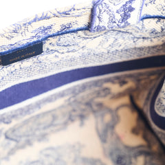 Christian Dior Book Tote Medium Blue