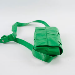 Bottega Veneta Mini Cassette Bag Green
