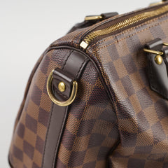 Louis Vuitton Speedy 25 Bandouliere Damier Ebene